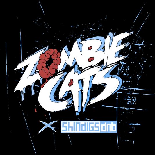 Spidercat Tee V2 - Zombie Cats