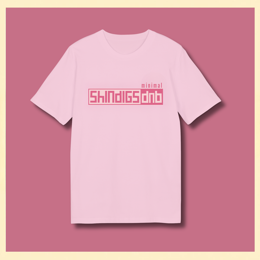 shindigsMINIMAL Tee — Pink Edit