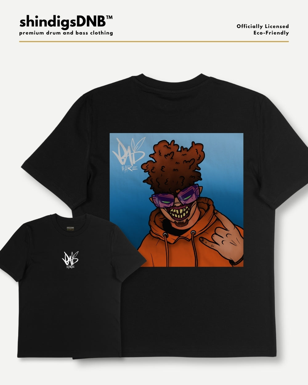 neurofunk drum and bass tee