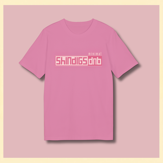 shindigsMINIMAL Tee — Pink Edit