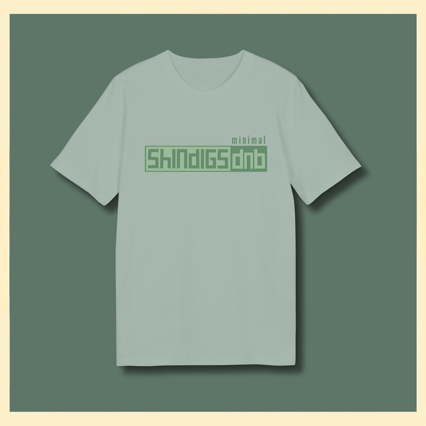 shindigsMINIMAL Tee — Aloe