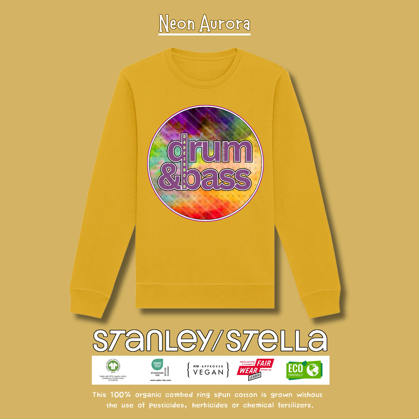 Neon Aurora Sweatshirt - Dare 2 b BOLD!