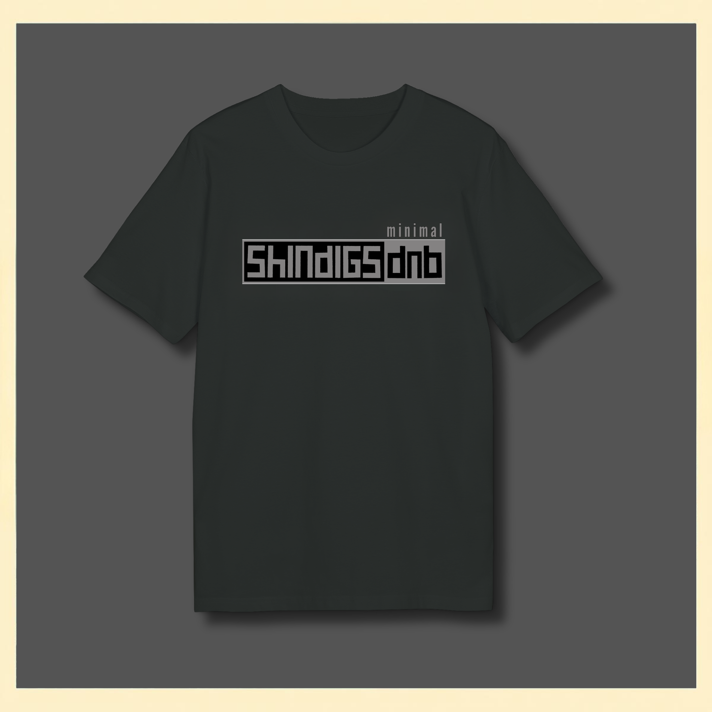 shindigsMINIMAL Tee — Black