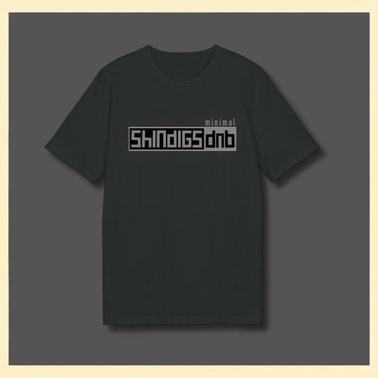 shindigsMINIMAL Tee — Black