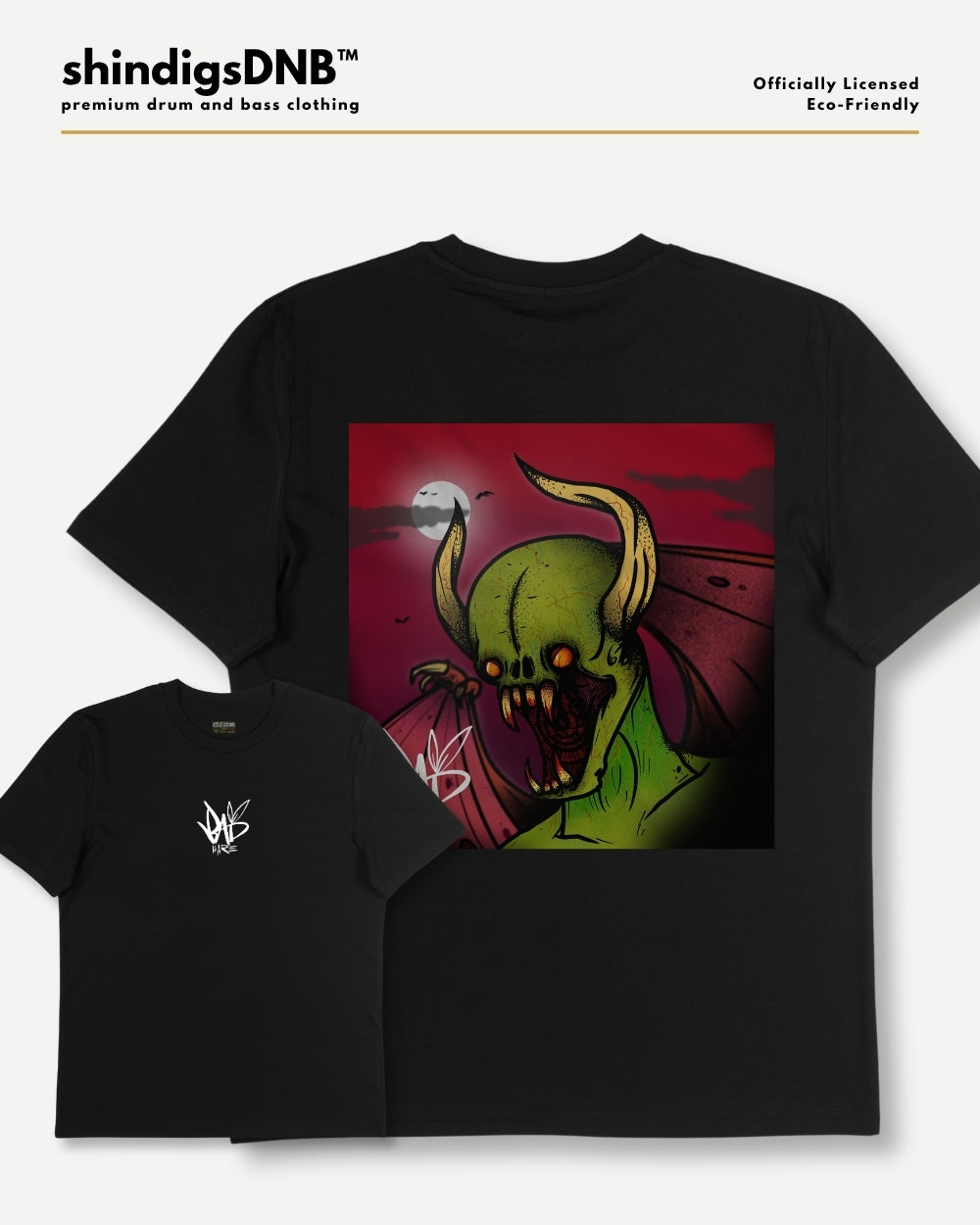neurofunk drum and bass tee
