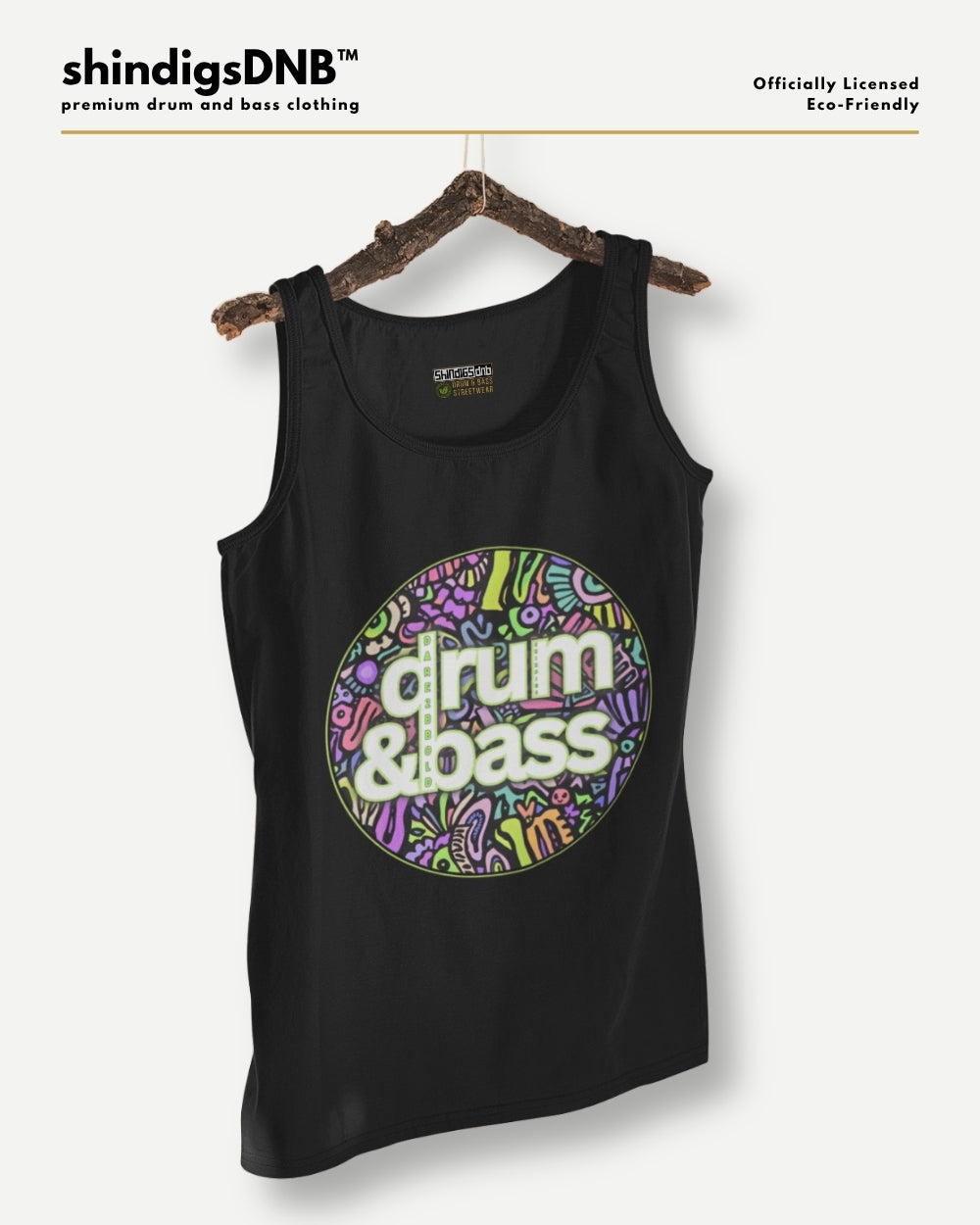 drum and bass summer vest 