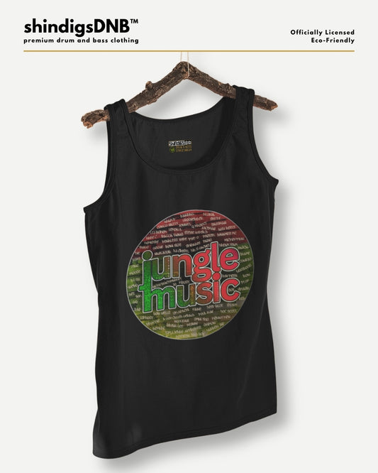 Junglist vest, jungle music