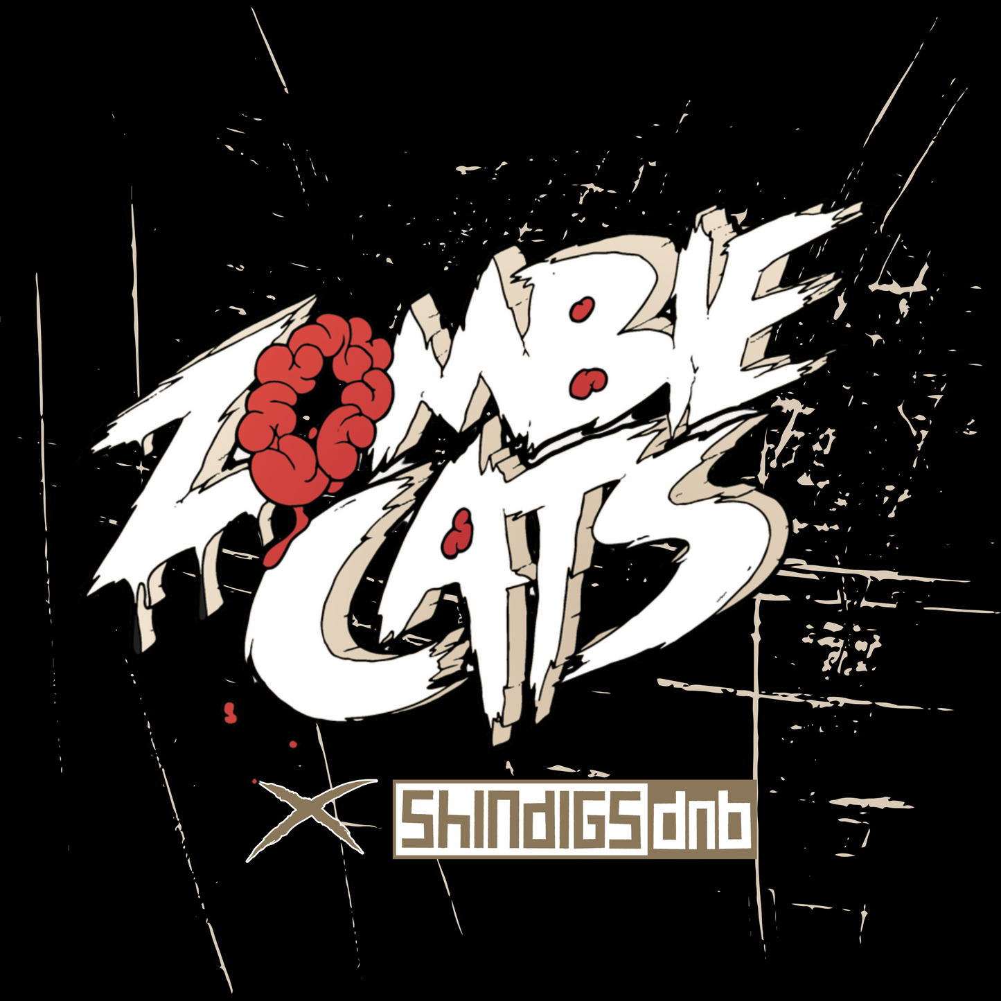 Facepalm Tee - Zombie Cats