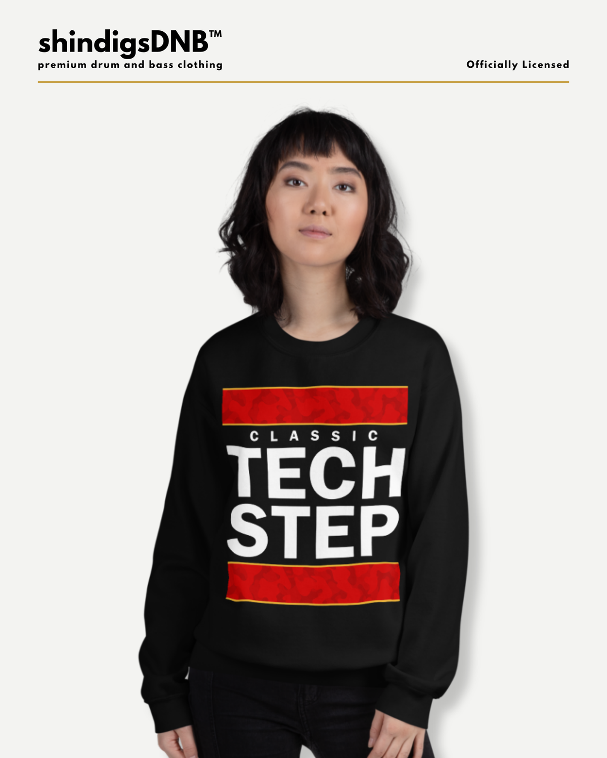 Classic Techstep Sweatshirt — shindigsDNB