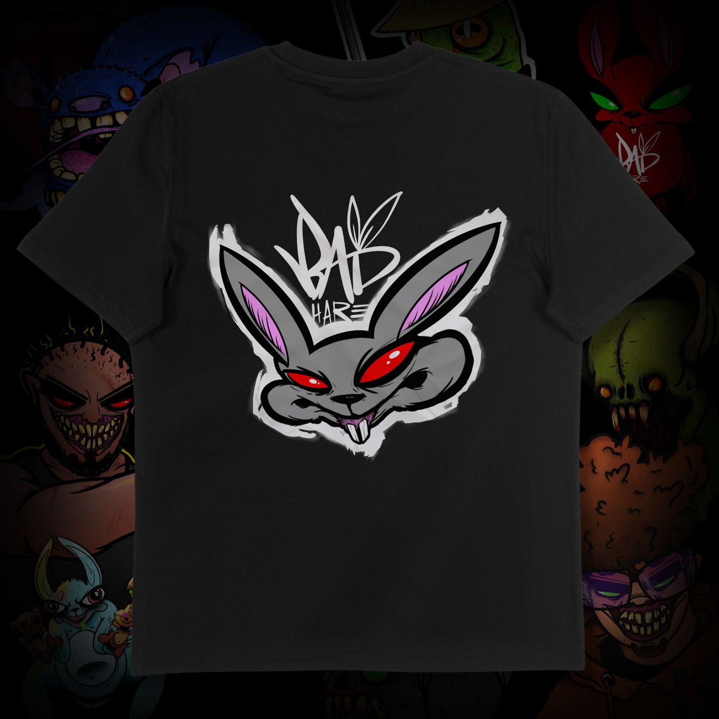 Drum & Bass Tee — Bad Hare 001