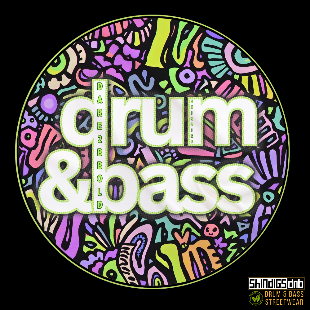 Drum & Bass Vest — Technicolour Damage