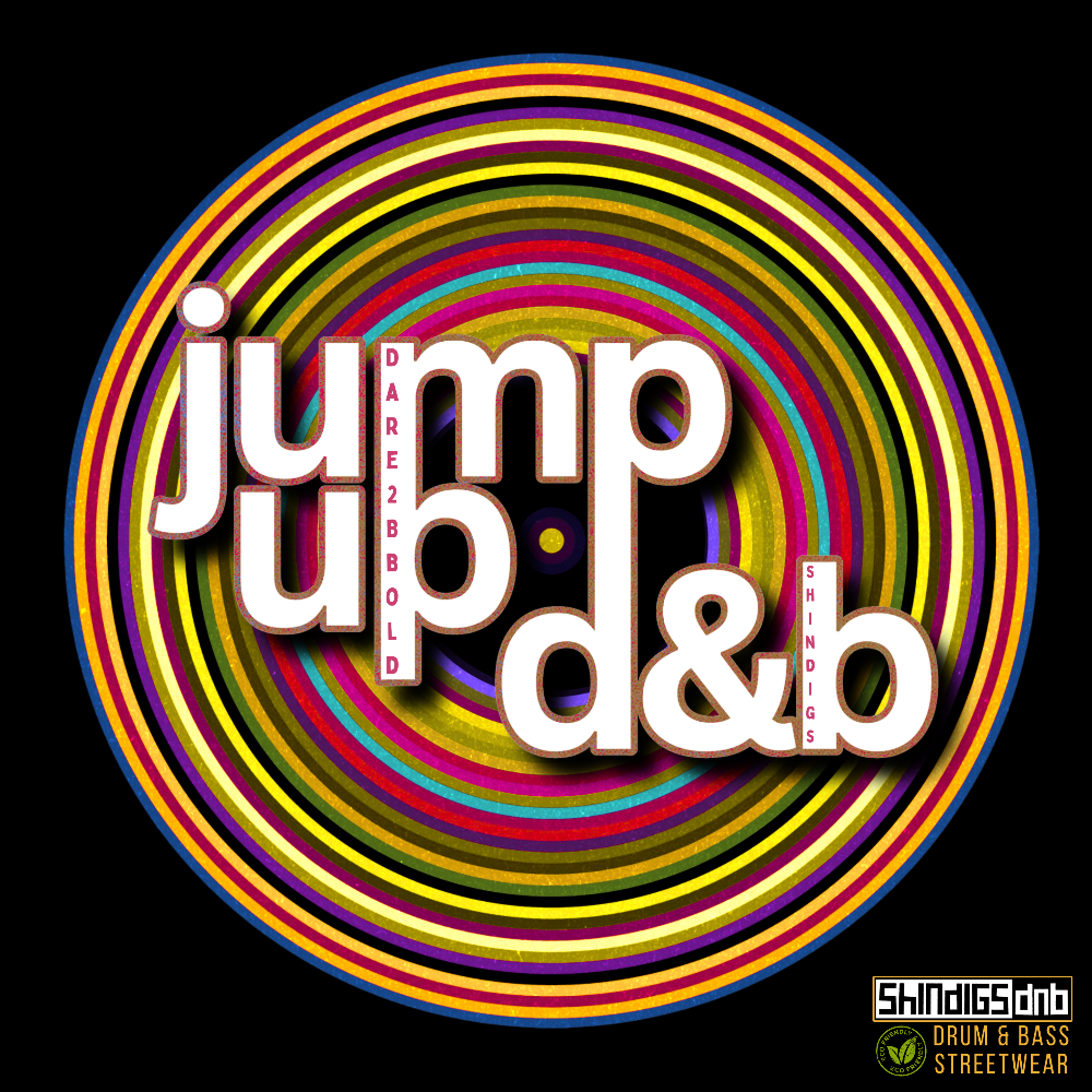 Drum & Bass Vest — Rainbow Ripple