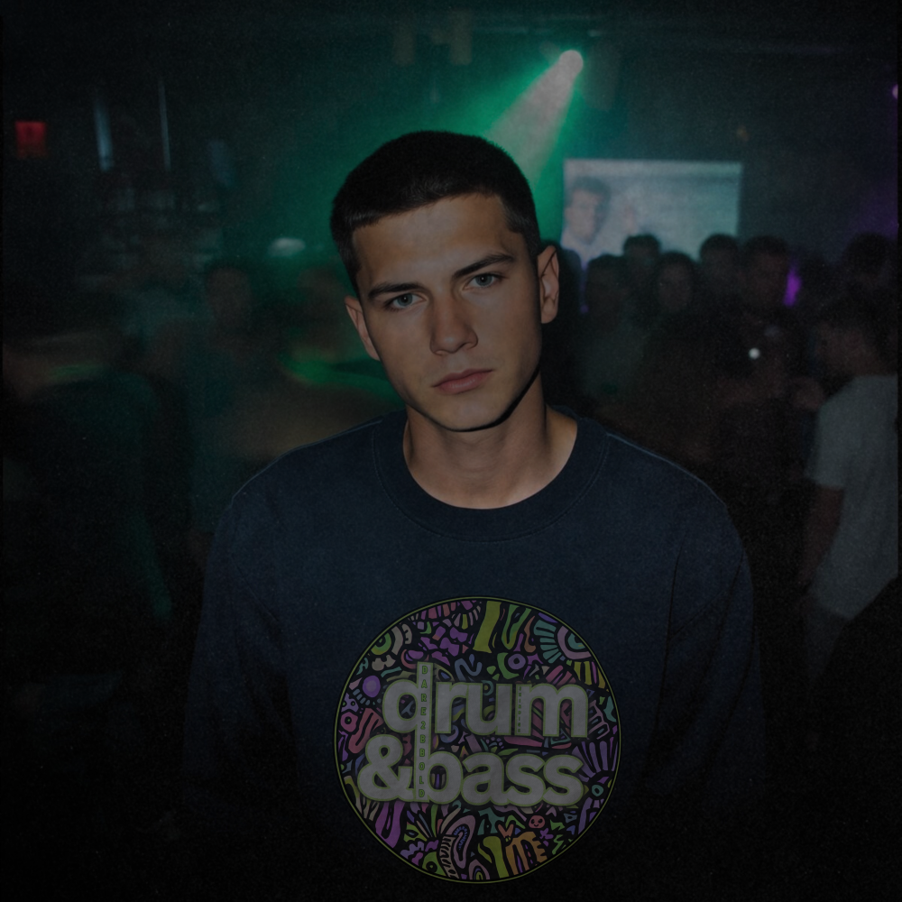 Drum & Bass Sweatshirt — Technicolour Damage