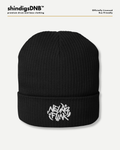 Neurofunk Organic Ribbed Embroidered Beanie - Screamarts