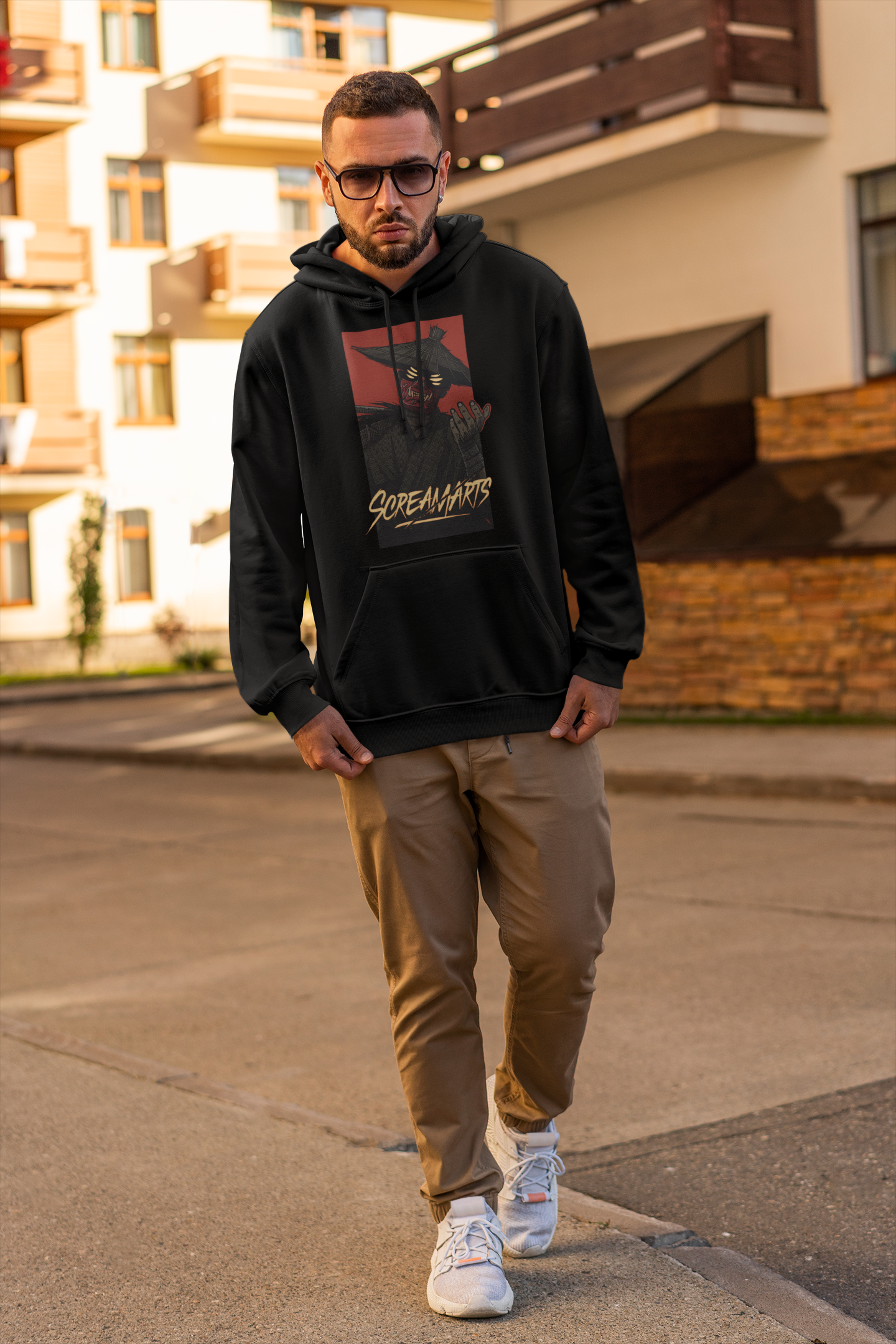 Straw Hat Ronin Hoodie - Screamarts