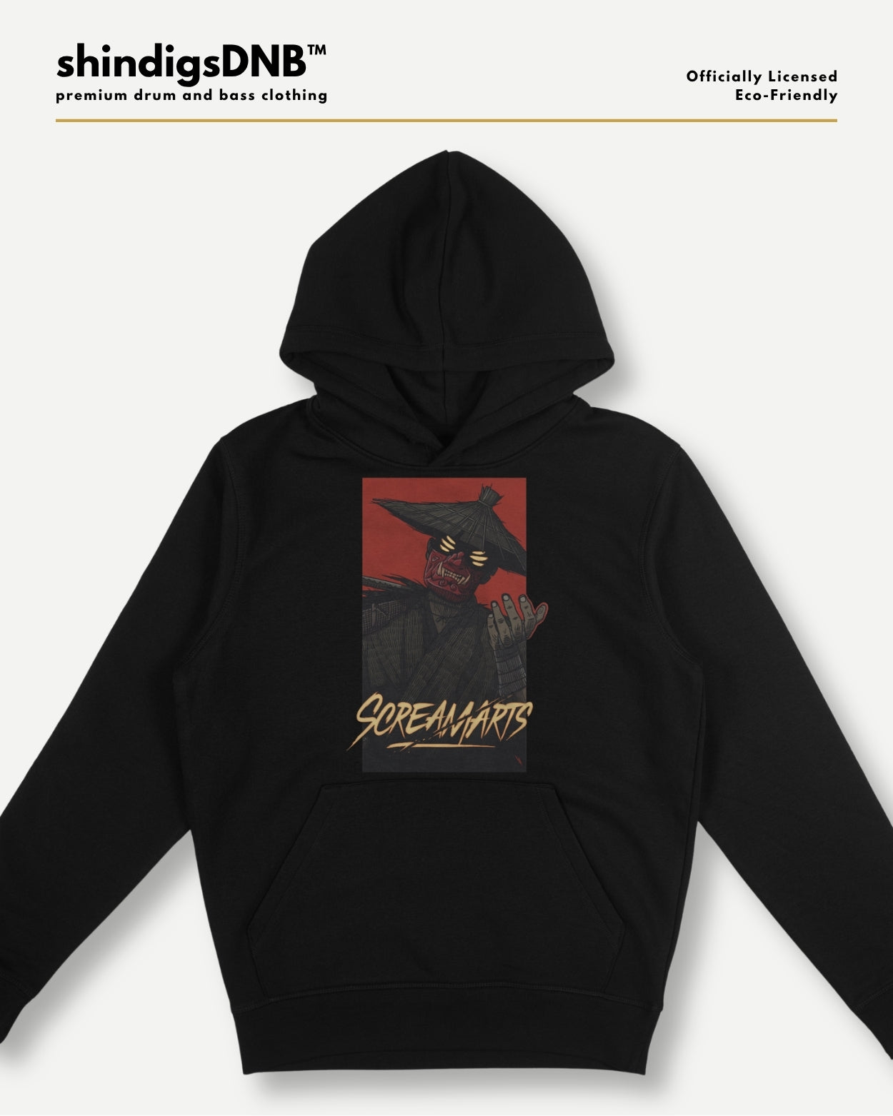 Straw Hat Ronin Hoodie - Screamarts
