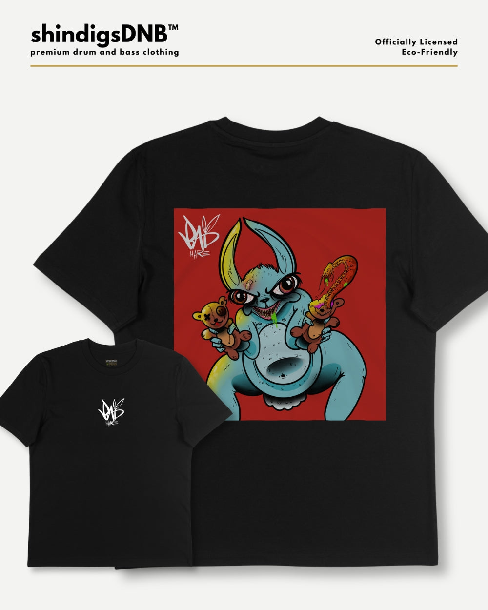 Bad Hare, drum and bass clothing.