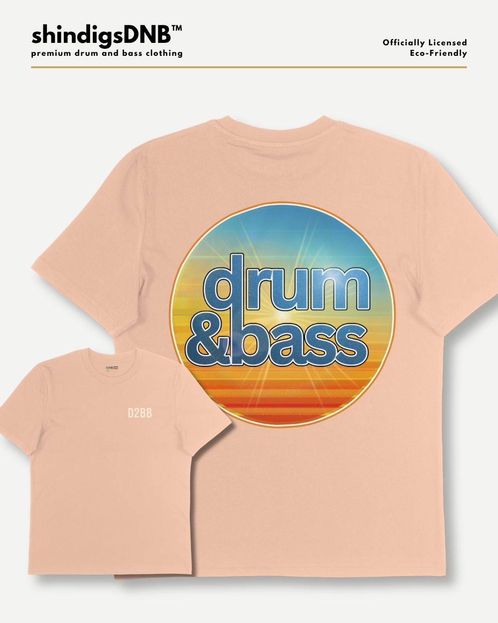 Drum & Bass Tee — Day Rave