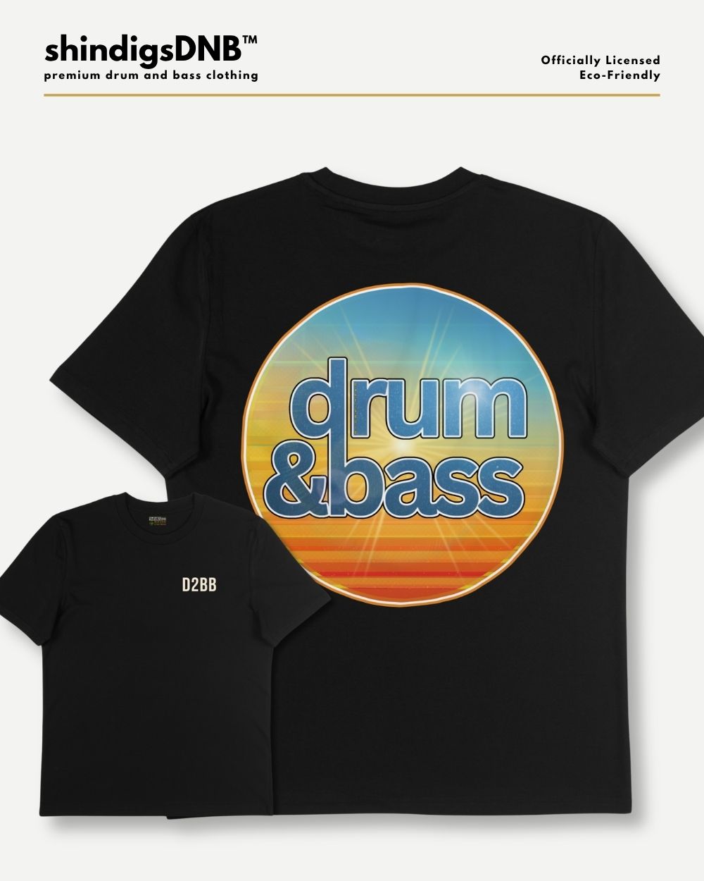 Drum & Bass Tee — Day Rave