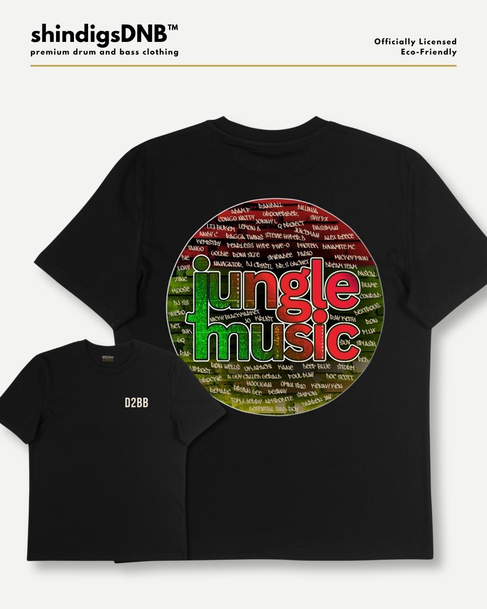 Drum & Bass Tee — Tagged in Jungle