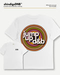 jump up drum and bass white tee